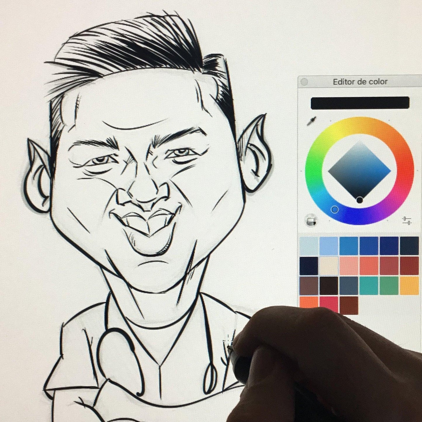 Caricatura personalizada - CaricaturasMon