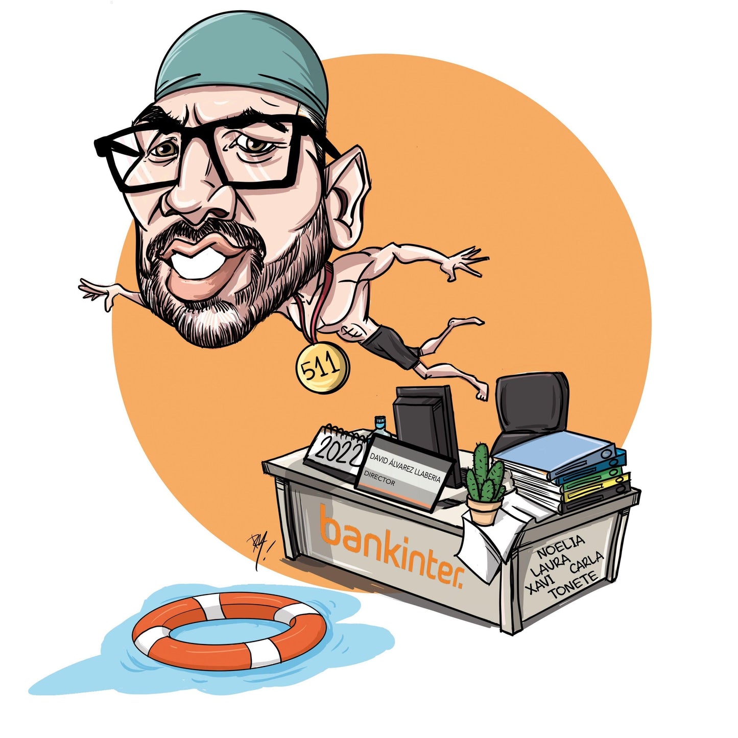 Caricatura personalizada - CaricaturasMon