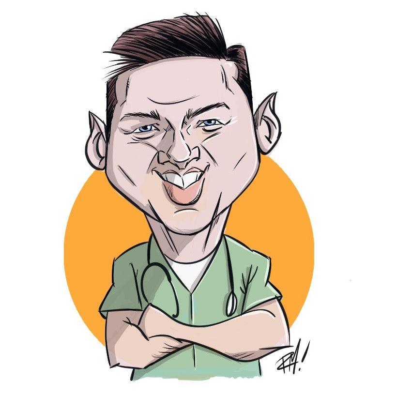 Caricatura personalizada - CaricaturasMon